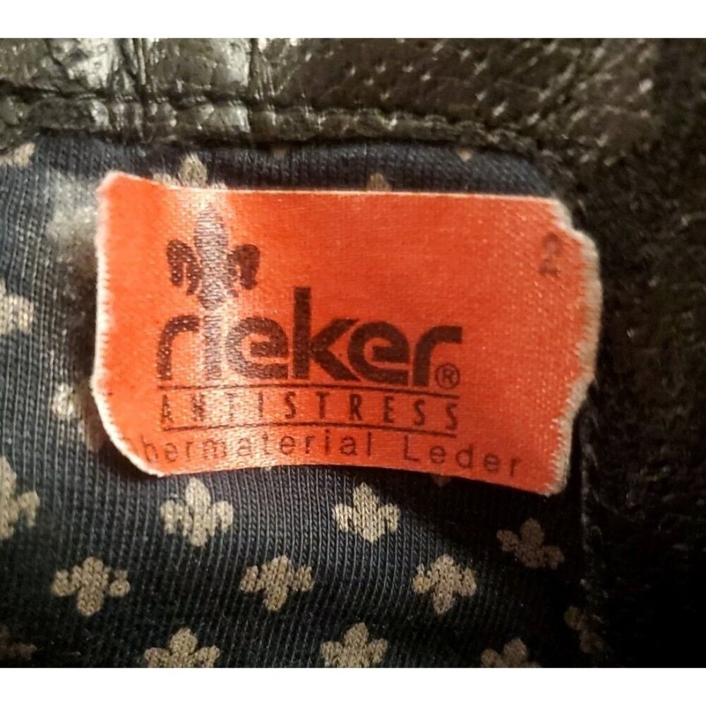 Rieker Ankle Boots Women’s EU 41 US 9.5‎ Black - Picture 10 of 12
